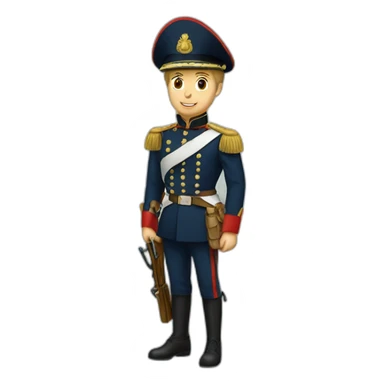 militaire francais sticker