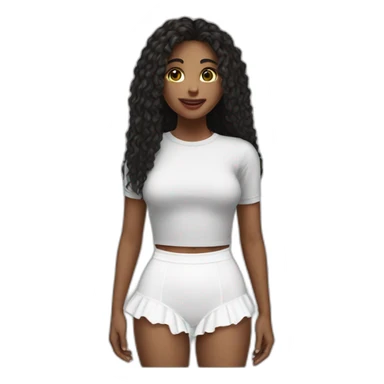white-knickers-long-white-socks-black-skirt sticker