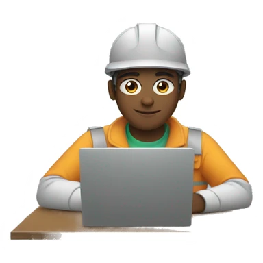 programmer working with laptop sticker