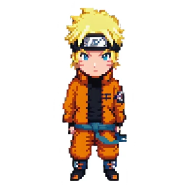 Naruto character sticker