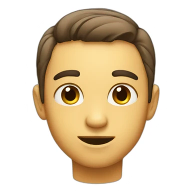 Side eye with smile sticker