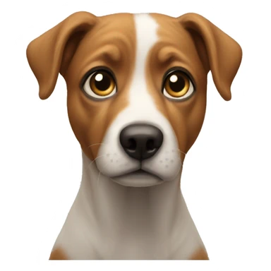 realistic dog gaze depth sticker