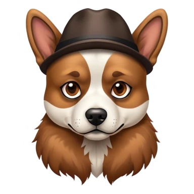 Gangster dog  sticker