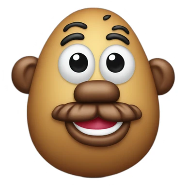 Mr. Potato Head sticker