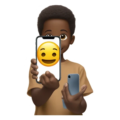 iPhone 16 pro desert titanium hold on boy sticker