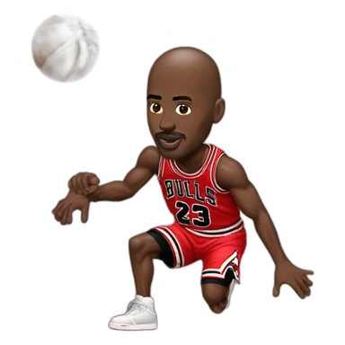 Micheal jordan sticker