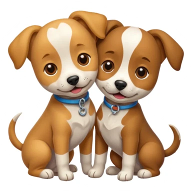 Dogs mating sticker