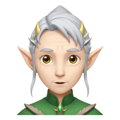 Cool elf sticker