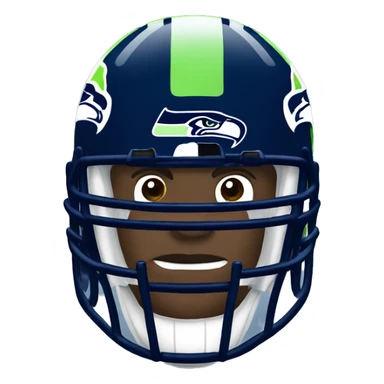 Seahawks football team logo sticker