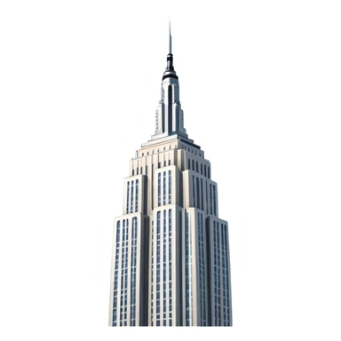 The empire state building sticker