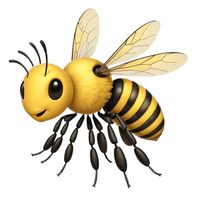 bee flying sticker