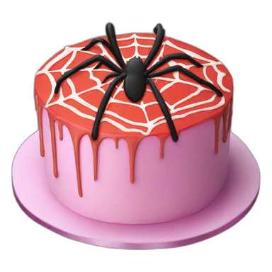 Gâteau spider man sticker