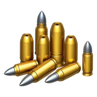 Lots of wasted bullets sticker