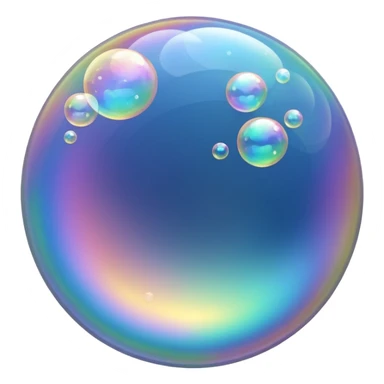 3 The soap bubbles sticker