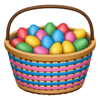 mi occorre l'emoji del tipico panaro della tombola napoletana sticker