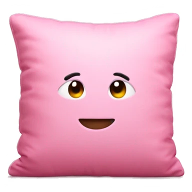 Pink cushion sticker