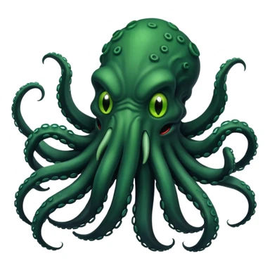black Cthulhu  sticker