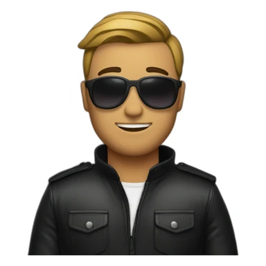 gay in pleather sticker