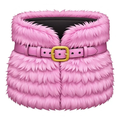 PINK BELT FURRY  sticker