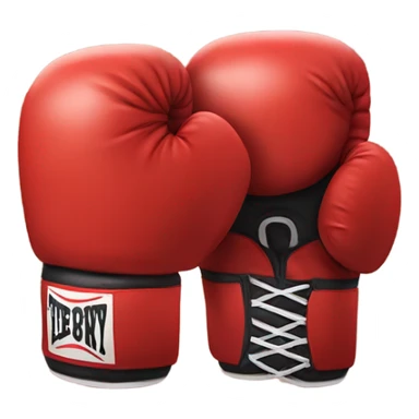Boxing gloves sticker