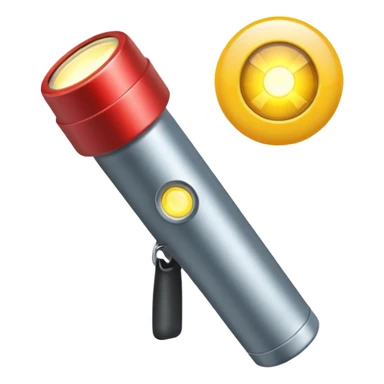 shining flashlight emoji sticker