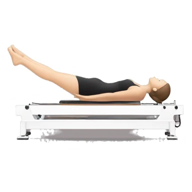 Aesthetic Pilates reformer sticker