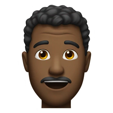 Man biting his lip sticker