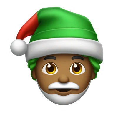 Tubarão com um gorro de navidad sticker