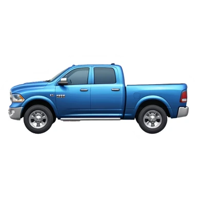 ram truck from the side sticker