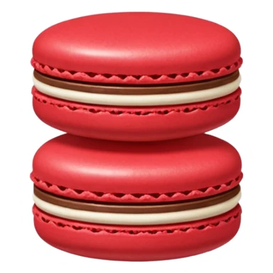 Le Durée Paris macaron red chocolate sticker