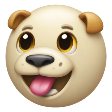 Funny squeaky toy sticker