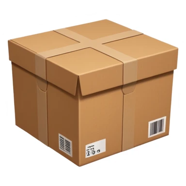 make delivery box  sticker