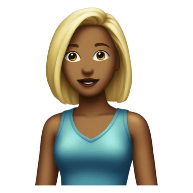 girl in bright clothes at a disco in the nineties sticker