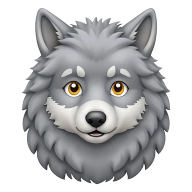 Wolf counting sheep sticker