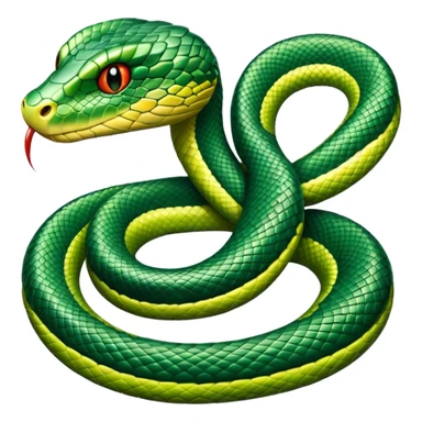 green snake skin print sticker