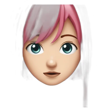 Lucy de elfen lied qui fait un clin d'œil sticker