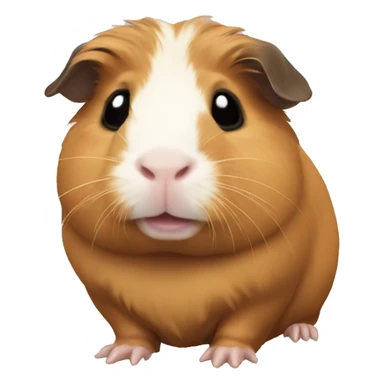 Tan Guinea pig sticker