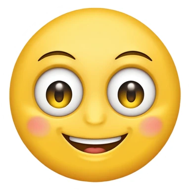 wo emoji with eyes to right sticker