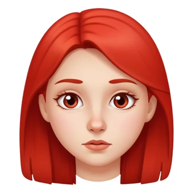 girl with redness under nose sticker