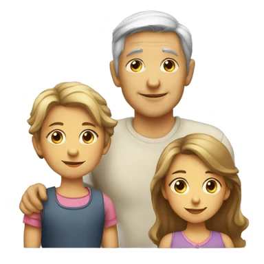 young child and old lovers sticker