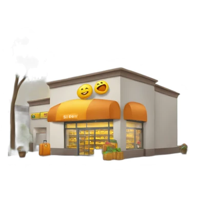 baggages store sticker