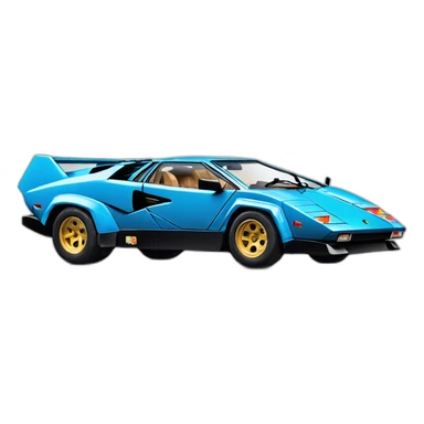 lamborghini countach sticker