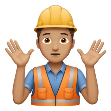 offer with an  worker sticker