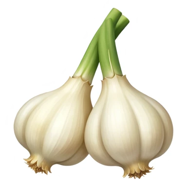 two garlic 45 degrees no need the green thingy sticker