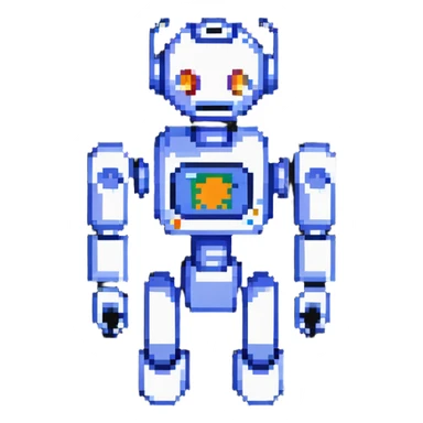 robotic AI Tools icon sticker