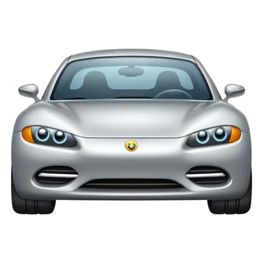 A car up view car front to display up car back to display bottom sticker