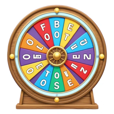   wheel of fortune letter board sticker