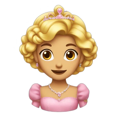 dulce prinsesa sticker