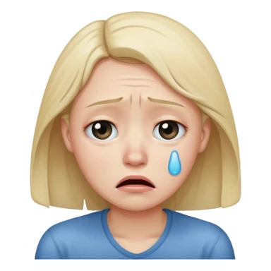 😍 but crying sticker