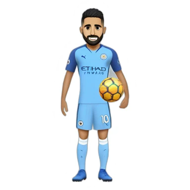 Riyad Mahrez sticker